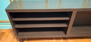 Mueble de entrada madera marrón