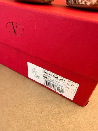 Sandalias Valentino Piel Pitón Lazos