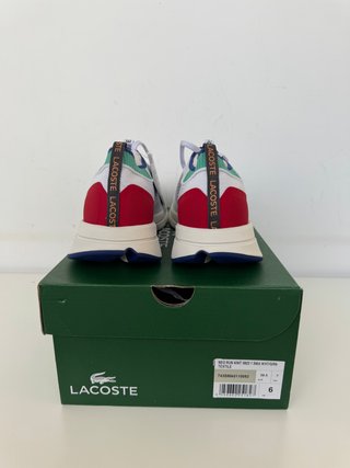 Zapatillas nuevas blancas Lacoste. Talla 39.5