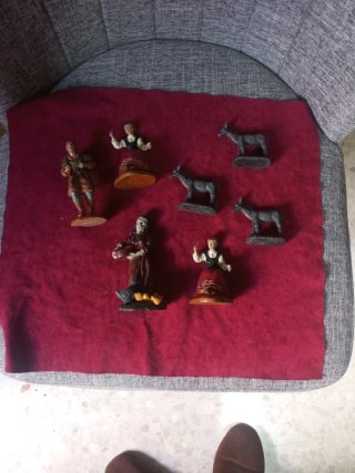 Lote figuras belén