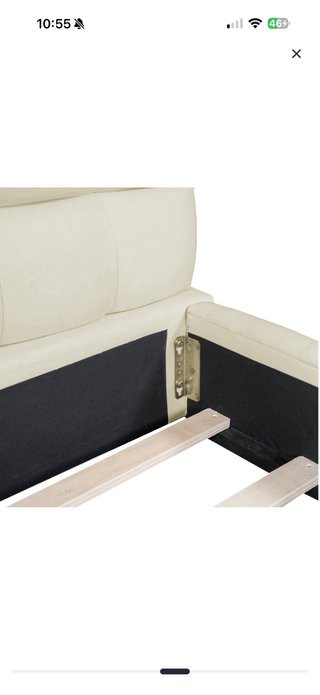 Cama 140x190 tapizada