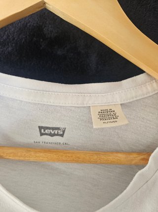 Camiseta Levi's Blanca Talla XL