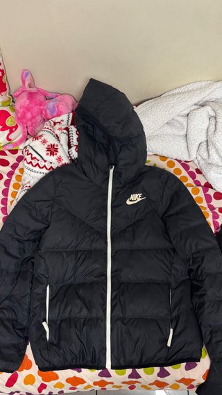 Abrigos Pull&Bear negro y Nike Negro