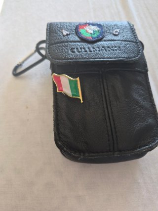 porta sigarette in pelle a marchio cullmann