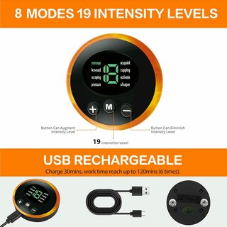 Electroestimulador Muscular EMS Recargable USB