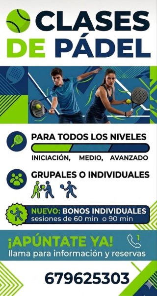 Clases de pádel
