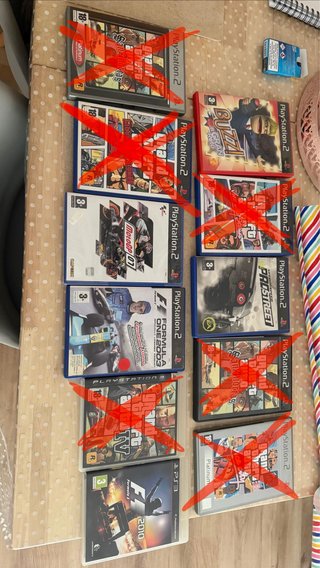 Lote Juegos PS2 y PS3