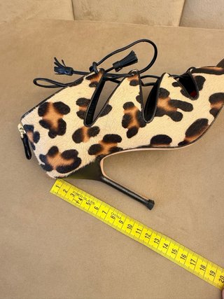 Carolina Herrera Tacones Animal Print Piel