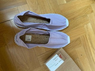 Alpargatas Suyute Artesanales lilas