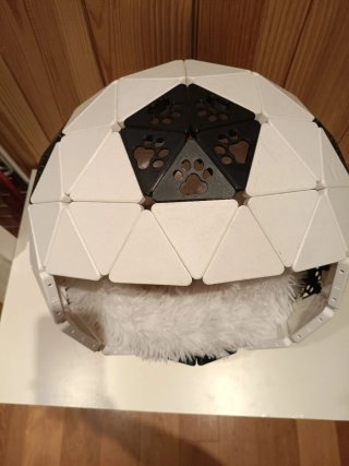 Cúpula 3D para Gato con Cama Suave