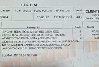 Cocina roble madera,