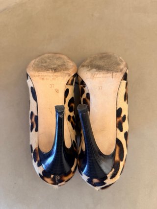Zapatos Carolina Herrera Tacón Leopardo