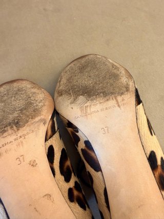 Zapatos Carolina Herrera Tacón Leopardo