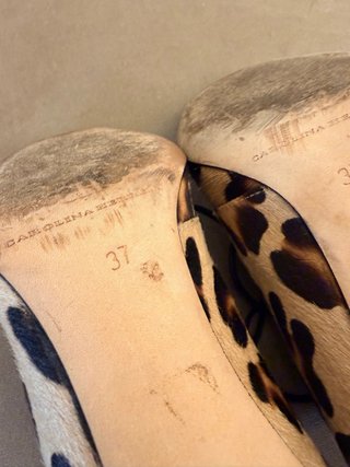 Zapatos Carolina Herrera Tacón Leopardo