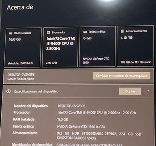 PC Gaming i5-9400F