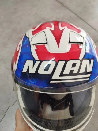 Casco Moto de Replica Stoner Nolan  Talla S