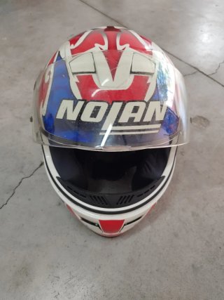 Casco Moto de Replica Stoner Nolan  Talla S