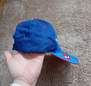 Gorra Spiderman Marvel Niños Azul y Rojo