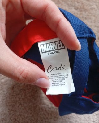 Gorra Spiderman Marvel Niños Azul y Rojo