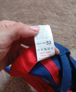 Gorra Spiderman Marvel Niños Azul y Rojo