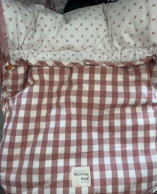 Saco Silla Paseo Walking Mum Vichy Rosa