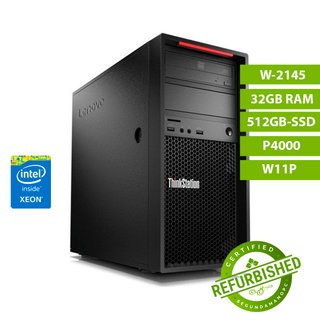 Lenovo ThinkStation W-2145 32GB RAM 512GB SSD