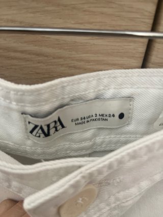 Pantalón ancho blanco