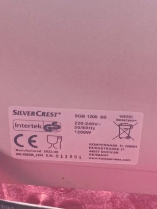 Horno de sobremesa Silver Crest