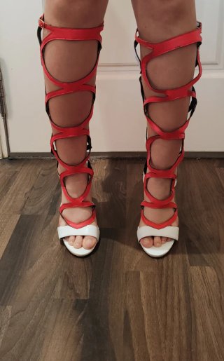 Sandalias de tacón mujer