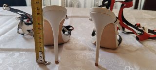 Sandalias de tacón mujer