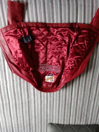Chaqueta Biker Schott Perfecto Roja Talla S