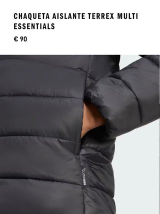 Chaqueta Adidas Terrex Multi Essentials Negra (L)