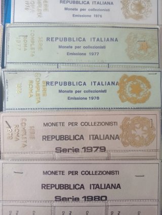 Serie Lire dal 1971 al 1980
