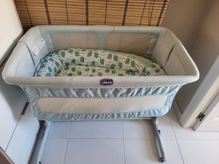 Minicuna Chicco azul