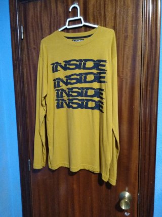 Camiseta Inside manga larga M