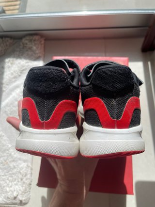 Adidas Runfalcon 5 Scarpe Bambini Nero/Rosso