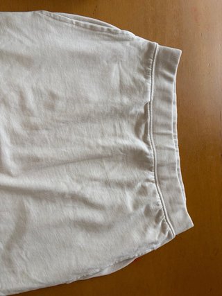 Falda larga beige Zara