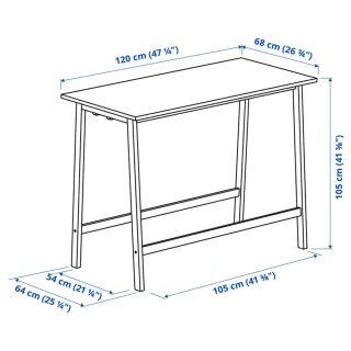 Mesa alta + 2 taburetes