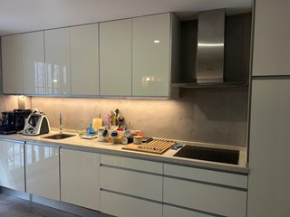 Puertas de cocina metal y madera