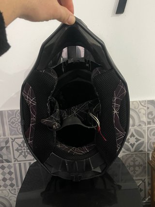 Casco Airoh Motocross Enduro Negro Plata
