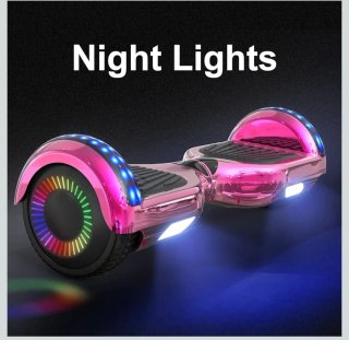 Hoverboard GeekMee Rosa Bluetooth Luces