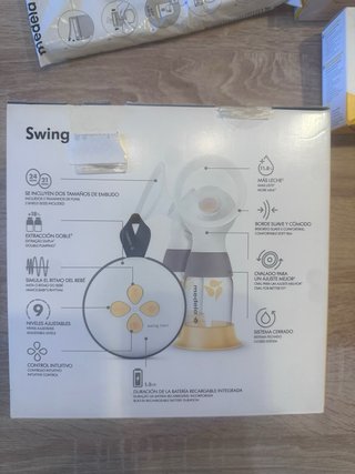 Medela Sacaleches Swing Maxi y Accesorios