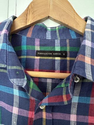 Camisa lino Purificacion Garcia Talla 5/XL