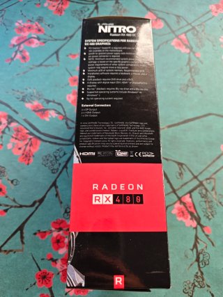 Sapphire RX 480 Nitro+ OC 8GB GDDR5