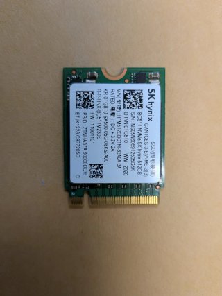 Disco Duro NVMe M.2 2230 512GB SK hynix