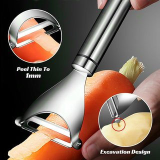 Set 2 Peladores Acero Inoxidable para Verduras