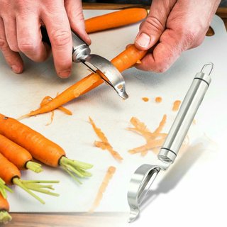 Set 2 Peladores Acero Inoxidable para Verduras