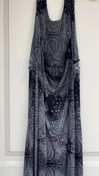 Vestido largo boho con pedrería