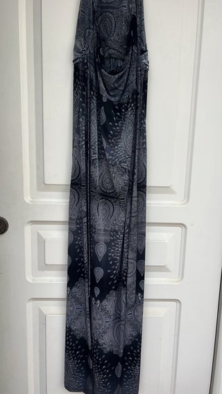 Vestido largo boho con pedrería