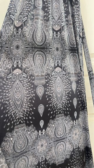 Vestido largo boho con pedrería